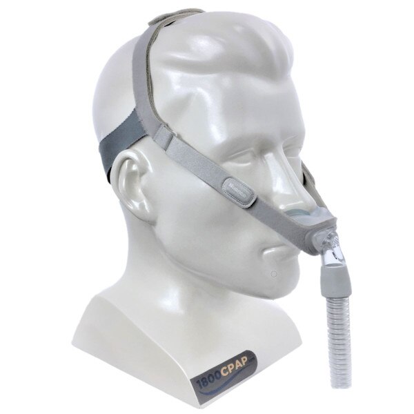 Model Wearing Nuance CPAP